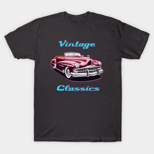 Cuban Havana Vintage Retro Old Classic Car Cars T-Shirt